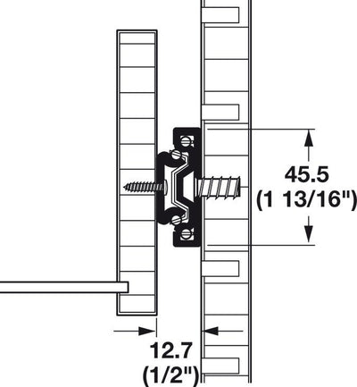 3 Pairs ProPack Accuride 3832 Full Extension 100 - lb Ball Bearing Drawer Slides (6" - 28" Lengths) - KI Home