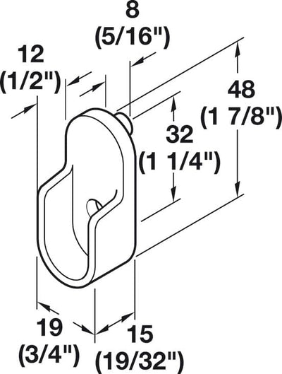 3 - Piece Oval Wardrobe Closet Rod Kit - Matte Black Aluminum with End Caps - KI Home