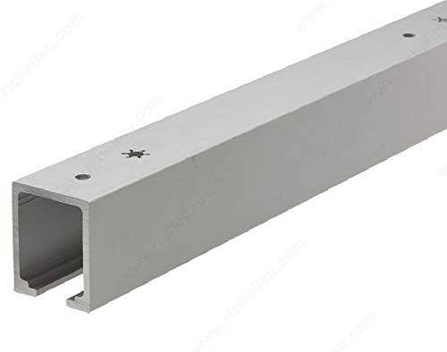 HAWA Upper Running Track Rail Symmetric Telescopic, pre-drilled for Sliding Door Unit