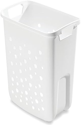 Hailo 45 & 60 Full Extension Soft-Close Pull Out Slides Laundry Hamper Baskets System with Two Bins and Lid