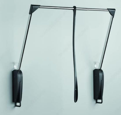 Servetto ClosetPro Central Wall-Mounted Wardrobe Lift Expanding 24 1/2" - 33 1/2" Steel Tubing 22 lb Weight capacity