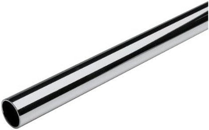 6-Case Pack 8 Feet Long Round Wardrobe Closet Rods - 96 Inch Length