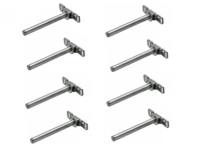 4 - 1/2 Inch Long Premium Concealed Floating Shelf Support Brackets with Adjustability - KI Home