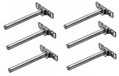 4 - 1/2 Inch Long Premium Concealed Floating Shelf Support Brackets with Adjustability - KI Home
