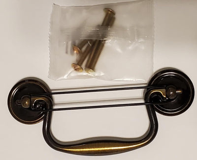 4" Center - to - Center Classic Drop Knocker Bail Cabinet Handle Drawer Pull Antique English - KI Home