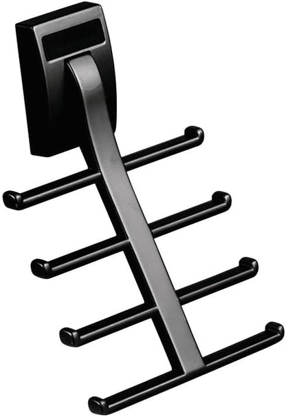 TAG Hardware Premium Space Saving 8-Tie Hook Rack Cleat Mount Organizer