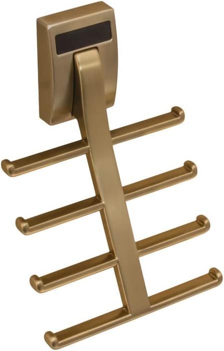 TAG Hardware Premium Space Saving 8-Tie Hook Rack Cleat Mount Organizer