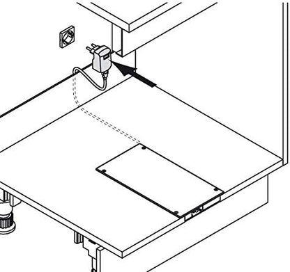 Hafele Libero Hailo 3.0 Electronic Hands free Automatic Cabinet Door Opening System For Base Cabinets