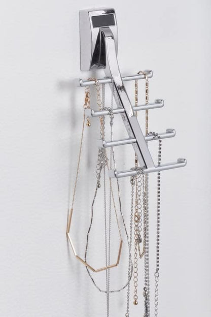 TAG Hardware Premium Space Saving 8-Tie Hook Rack Cleat Mount Organizer
