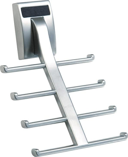 TAG Hardware Premium Space Saving 8-Tie Hook Rack Cleat Mount Organizer