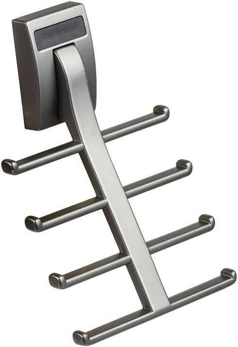 TAG Hardware Premium Space Saving 8-Tie Hook Rack Cleat Mount Organizer