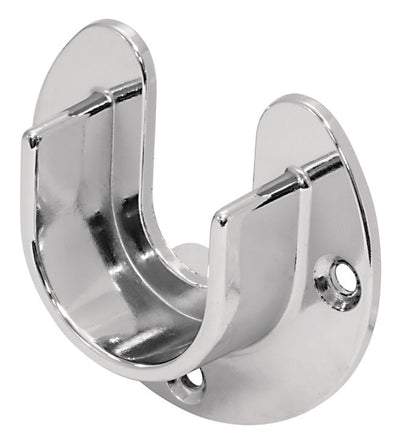5 - Case Pack 96" Heavy - Duty Round Closet Rods – Chrome - Plated Steel - KI Home