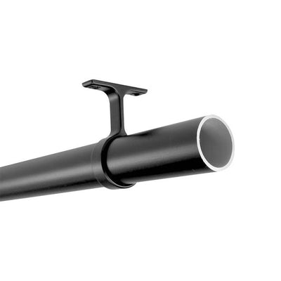 5 - Pack Heavy - Duty 92" Round Closet Rods | 14 - Gauge Steel | 1 - 5/16" Diameter | Matte Black Finish - KI Home