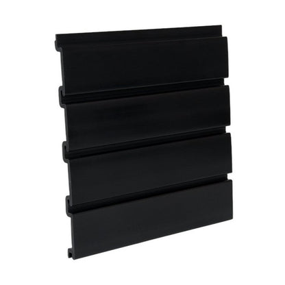 HandiWall 8-Foot (96") Four-Slat Wall Panels – 4-Pack with 100 Screws | Heavy-Duty PVC Slatwall System for Garage, Workshop, Retail – Made in USA