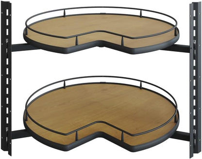 Vauth-Sagel VS COR® Wheel Pro Scalea Kidney 2-Shelf Independently Rotating Lazy Susan
