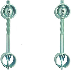 2 Pack (One Pair) 4 Inch Long Adjustable Countertop Joint Fasteners Steel Designed for 3/4" Thick Wood