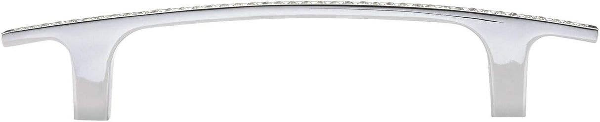 Richelieu Hardware Vence Collection Modern Metal and Crystal Modern Cabinet and Drawer Pull Handle for Kitchen, Bathroom, and Furniture