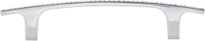 Richelieu Hardware Vence Collection Modern Metal and Crystal Modern Cabinet and Drawer Pull Handle for Kitchen, Bathroom, and Furniture