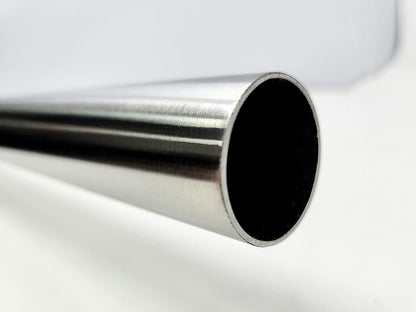 6, 8, or 12 - Foot Heavy - Duty Steel Round Wardrobe Closet Rod – 1 - 5/16” Diameter - KI Home