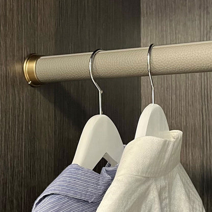 6 - Case or 8 - Case ProPack TAG Hardware Elite Faux Vegan Leather Wrapped Wardrobe Closet Poles - KI Home