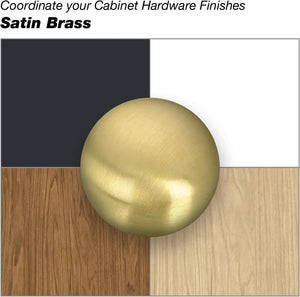 Richelieu Hardware BP8160320160 Armadale Collection 12 5/8 in (320 mm) Center-to-Center Contemporary Cabinet Drawer Pull Satin Brass