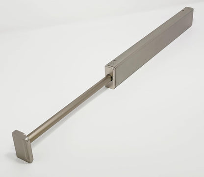 Richelieu Designer Wardrobe Reversible Closet Valet Rod with 8.5 Inch Pullout Extension