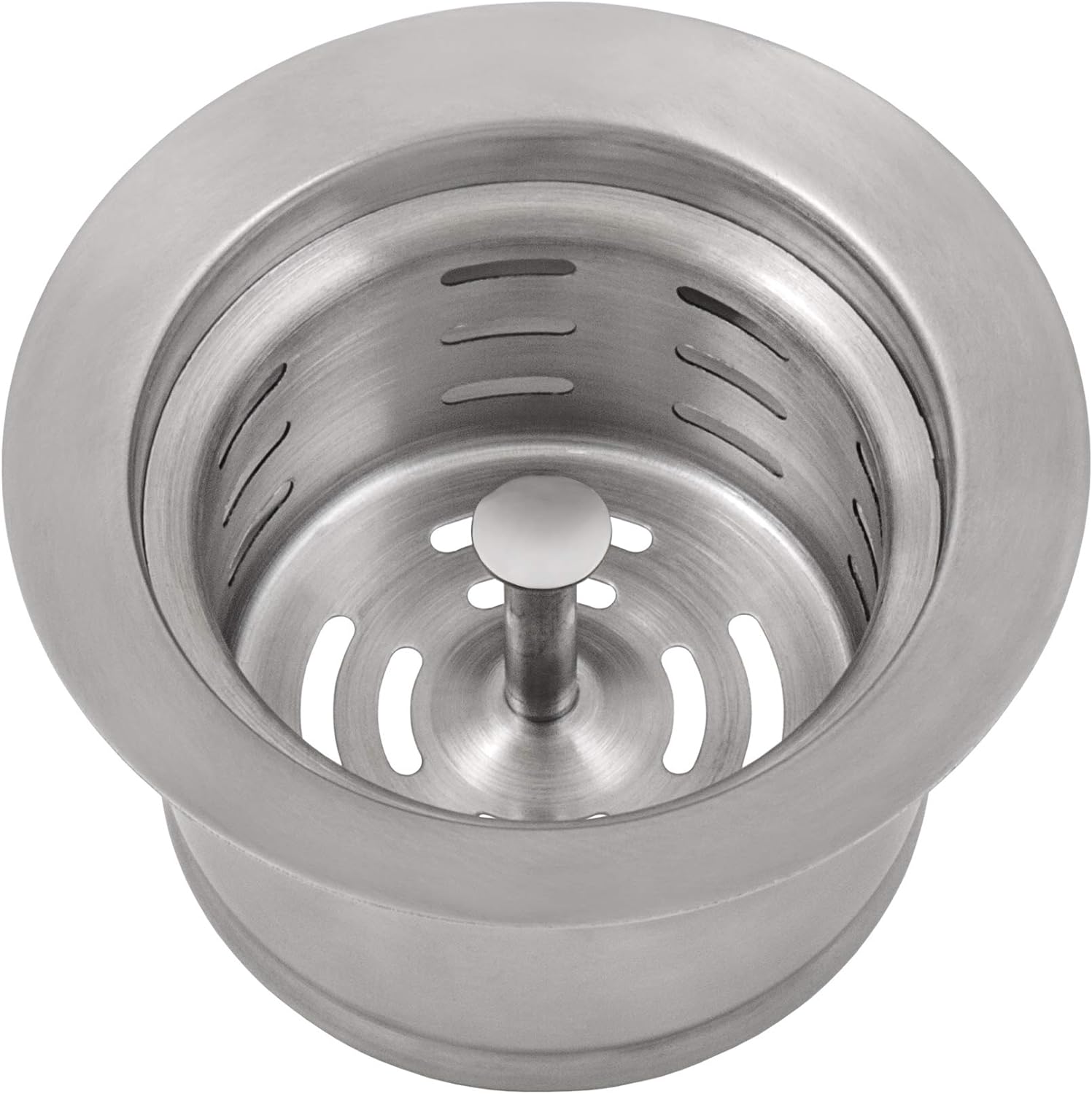 Ruvati Extended Garbage Disposal Flange with Deep Basket Strainer for Kitchen Sinks – Stainless Steel – RVA1049ST