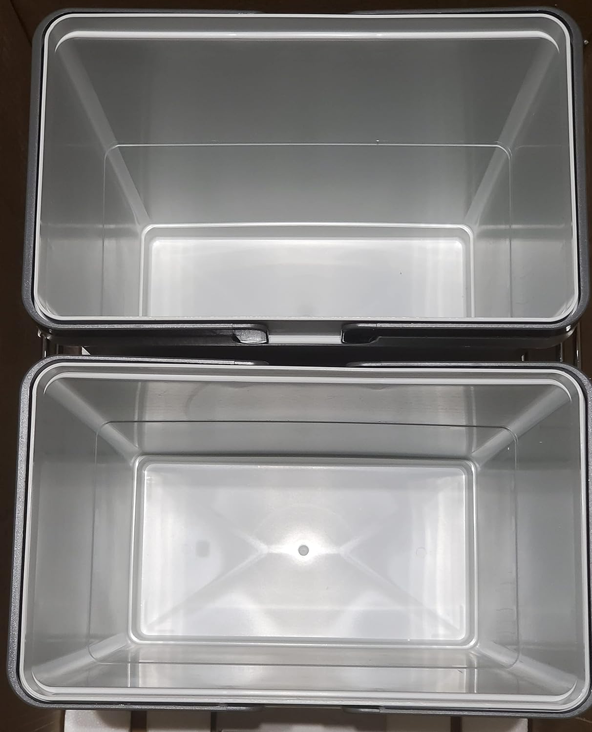 Hafele Double Pullout Trash System with Soft Close and Door Mounting Brackets