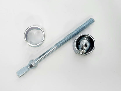 4-Inch Long Adjustable Steel Countertop Joint Fasteners Bolts – Designed for 3/4" Thick Wood Applications