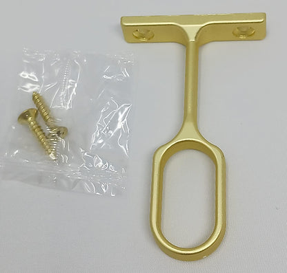 6-Case ProPack 96" Long Oval Wardrobe Closet Rods with 12 End Caps and 6 Suspended Center Supports and Installation Screws