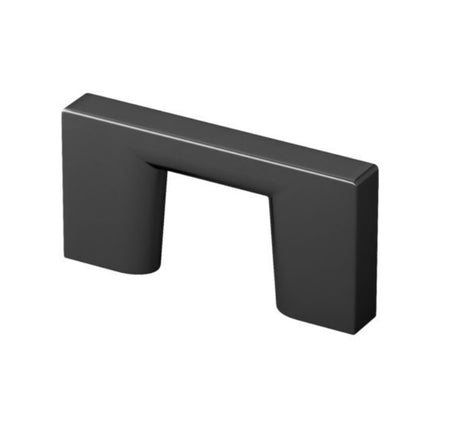 Richelieu Hardware 1-1/4 in (32 mm) Center-to-Center Modern Cabinet Drawer Pull Matte Black