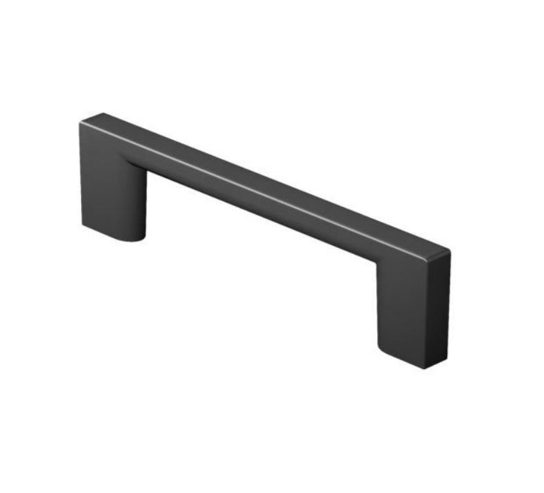 Richelieu Hardware 3-3/4 in. (96 mm) Center-to-Center Modern Cabinet Drawer Pull Matte Black