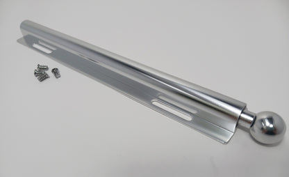 Richelieu Designer 12 Inch Long Expandable 8.5" Retractable Pullout Closet Wardrobe Valet Rod