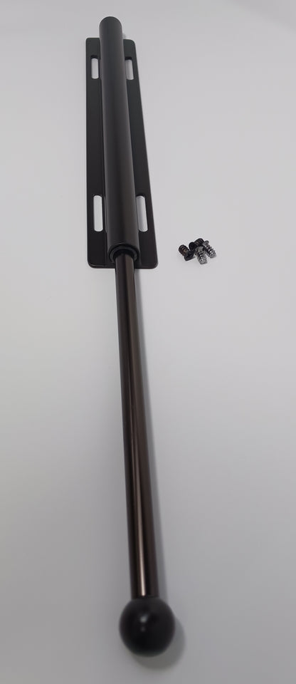 Richelieu Designer 12 Inch Long Expandable 8.5" Retractable Pullout Closet Wardrobe Valet Rod
