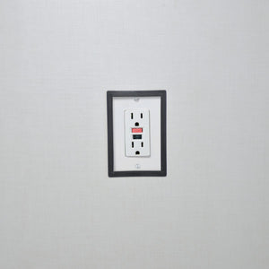 TAG Hardware Single Outlet Grommet: Sleek Finish for Wall Switch and Outlet Access, Available in Multiple Colors