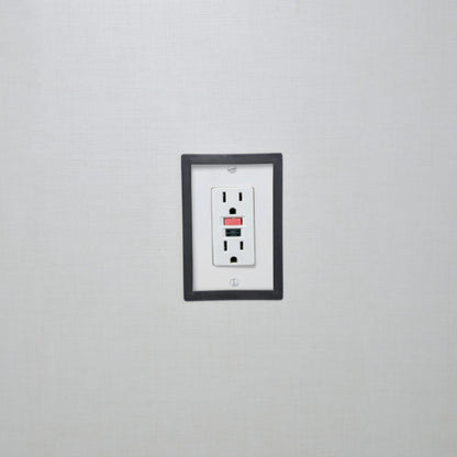 TAG Hardware Single Outlet Grommet Wall Switch Outlet for Wall Access Needs
