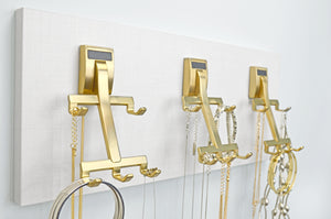 TAG Hardware Premium 5-Hook Belt Cleat Mount Space-Saving Organizer