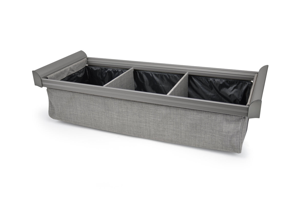 TAG Hardware ENGAGE Deep Drawer Divider Full Extension Soft-Close Undermount Slides for Sweater and Jeans Organizer