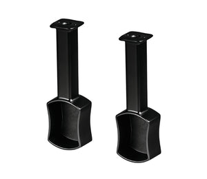 2-Pack TAG Hardware Concave Shaped Wardrobe Tube Suspended End Caps Closet Rod Support Brackest for Concave Closet Rods