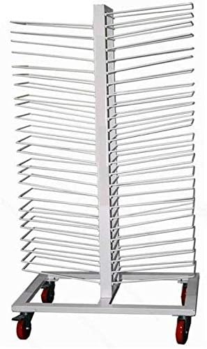 All - Metal Heavy - Duty Construction Multipurpose Versatile Material Handling Rack with 5 Inch Wheels - KI Home