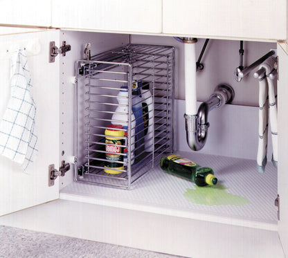 Hafele Flexible Cut-to-Size 34 5/8" x 22 1/2" Protective Rubber Cabinet Liner Mat Made in Germany