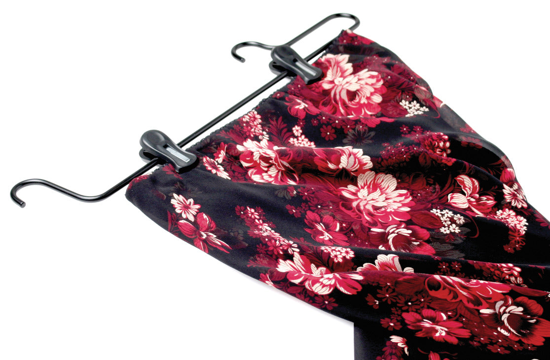 2-Pack Hafele TAG Hardware Garment Clips for Hangers Attachments, Ideal for Skirts and Pants