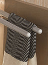 Hafele Under Sink Two-Prong Pullout Hand Towel Rack