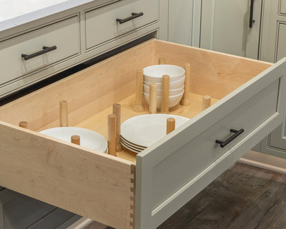 Häfele Drawer Organizer MagnaBase Kit – Deep Century Collection, Maple