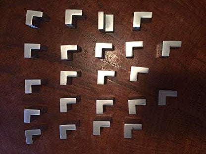 Atlas Homewares A865 - BN Successi Collection .98 - Inch Small Square Knob - KI Home