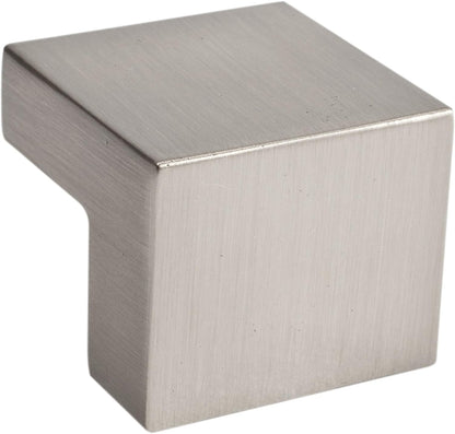 Atlas Homewares A865 - BN Successi Collection .98 - Inch Small Square Knob - KI Home