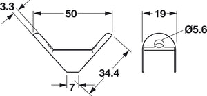 12 Pack Steel Corner L-Brackets for Benches, Stools, Shelves, and More