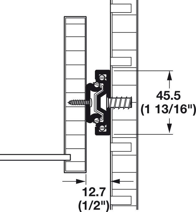3 Pairs ProPack Accuride 3832 Full Extension 100-lb Ball Bearing Drawer Slides (6"-28" Lengths)
