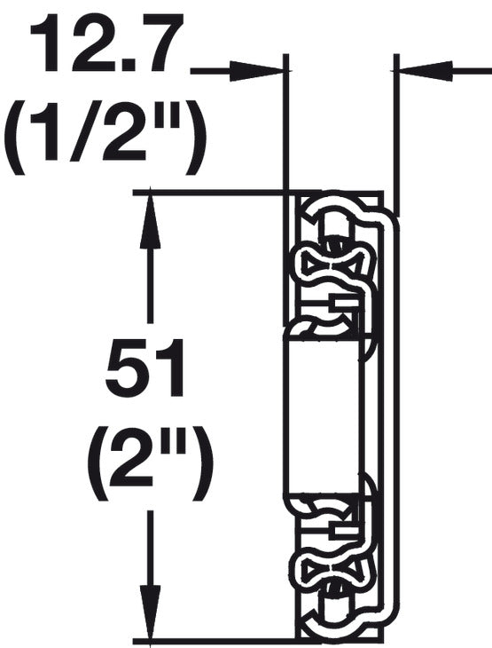 Hafele 3932 EC Full Extension Side-Mounted Soft Close Ball Bearing Drawer Slide Runners, 150 lb. Load Capacity