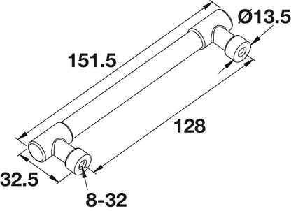 TAG Hardware Premium Traditional Bar Drawer Handle